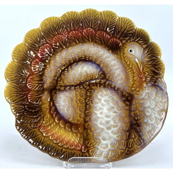 Better Homes & Gardens Turkey Figural Plate - Turkey NEW - Picture 5 of 12
